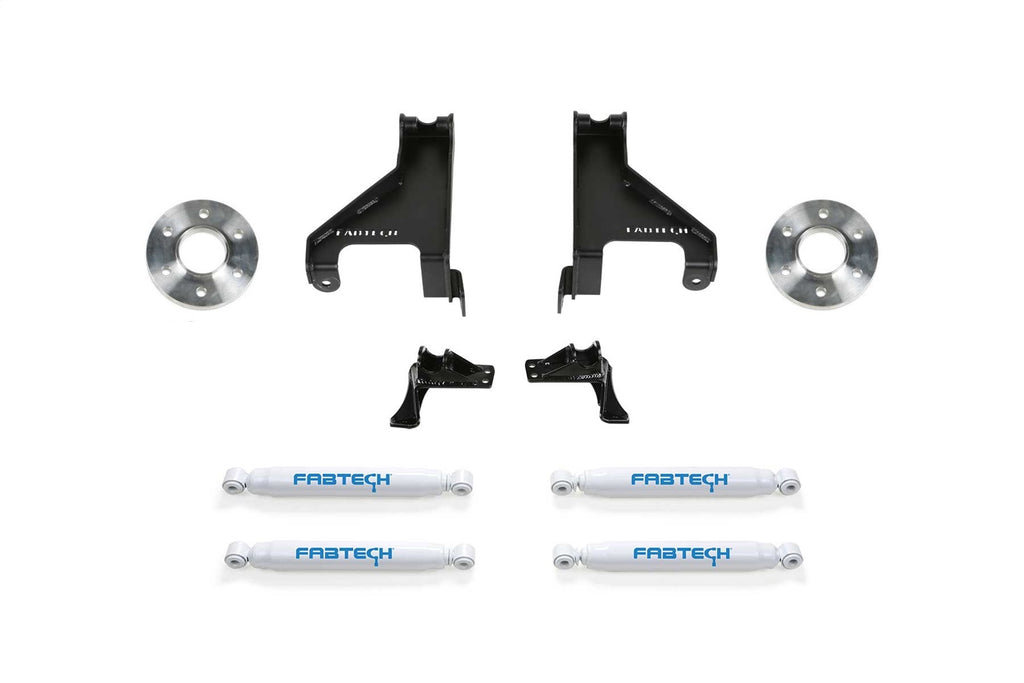 Fabtech K9012 Auxiliary Shock Kit for Select Mercedes-Benz Sprinter