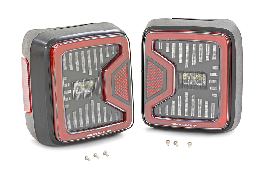 Rough Country RCH5900 Tail Lights for Select Jeep Wrangler