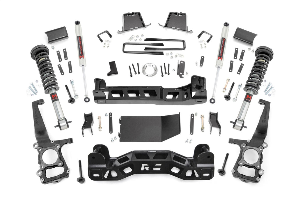 Rough Country 57540 Lift Kit-Suspension w/Shock for Select Ford F-150