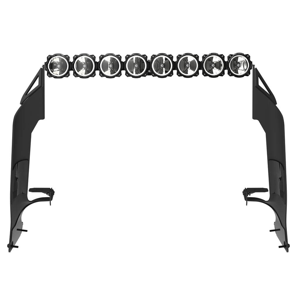 KC HiLiTES 91339 Pro6 Gravity LED 50" 8-Lt Cmbo Sys - 21-24 Jeep Wrangler JL Rubicon 392 for Select Jeep Gladiator, Jeep Wrangler