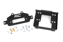 Load image into Gallery viewer, Rough Country 93042 Winch Mounting Plate for Select Polaris RZR S EPS, Polaris RZR XP 1000, Polaris RZR XP EPS, Polaris RZR XP EPS DYNAMIX Edition, Polaris RZR XP EPS Desert Edition, Polaris RZR XP EPS Fox Edition, Polaris RZR XP EPS Gold Matte Metallic