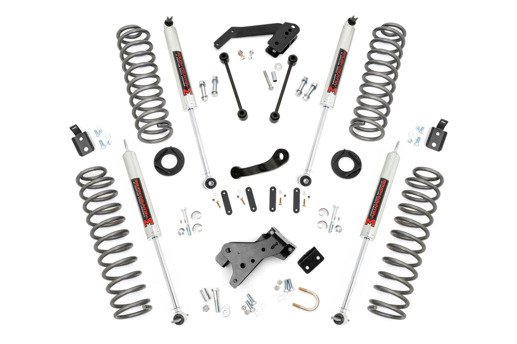 Rough Country 68240 Suspension Lift Kit w/Shocks for Select Jeep Wrangler, Jeep Wrangler JK