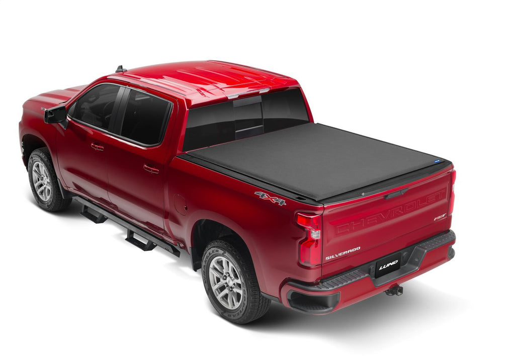 Lund 96853 Genesis™ Elite Roll Up Tonneau for Select Chevrolet Silverado 1500, Chevrolet Silverado Classic, Chevrolet Silverado HD, Chevrolet Silverado HD Classic, GMC Sierra 1500, GMC Sierra Classic, GMC Sierra HD, GMC Sierra HD Classic