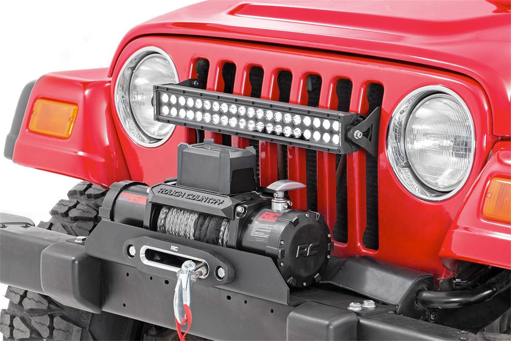 Rough Country 1189 Winch Mounting Plate for Select Jeep TJ, Jeep Wrangler