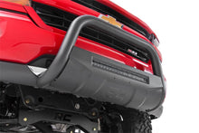 Load image into Gallery viewer, Rough Country B-T4060 Black Bull Bar w/ Integrated Black Series 20-inch LED Light Bar for Select Toyota Tacoma, Toyota Tundra