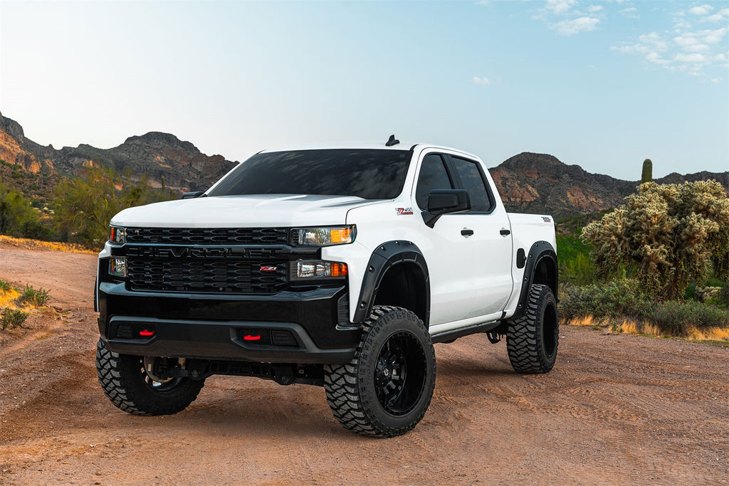 Rough Country A-C12211-G48 Fender Flares for Select Chevrolet Silverado 1500, Chevrolet Silverado LTD