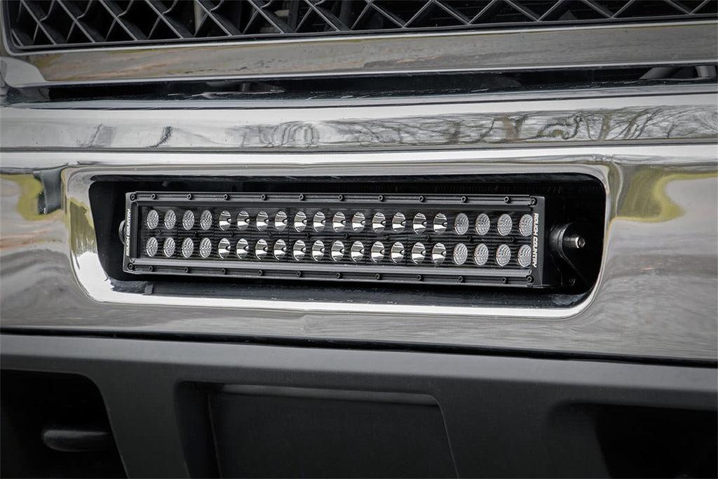 Rough Country 70522 LED Light Bar Bumper Mounting Brackets for Select Chevrolet Silverado HD