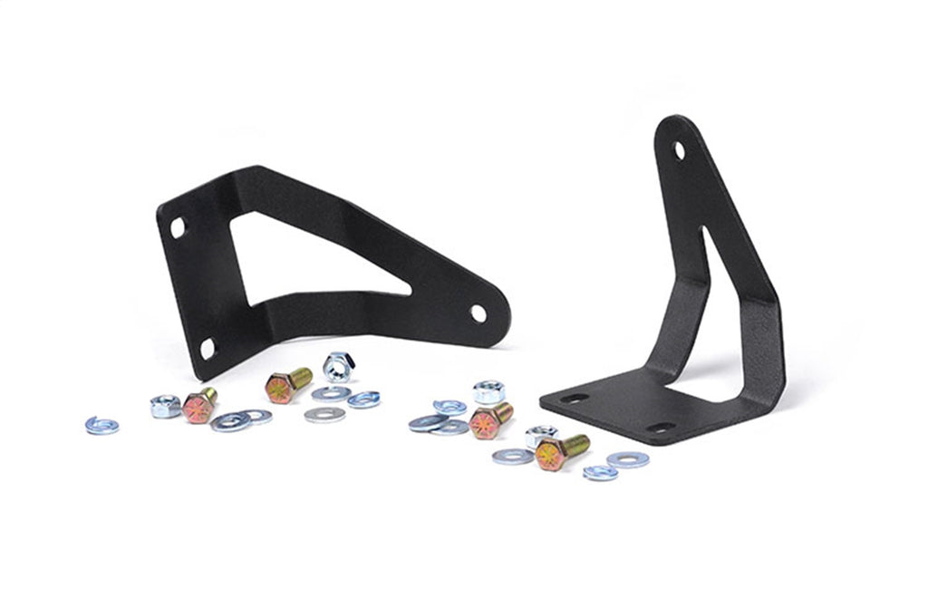 Rough Country 70522 LED Light Bar Bumper Mounting Brackets for Select Chevrolet Silverado HD