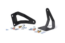 Load image into Gallery viewer, Rough Country 70522 LED Light Bar Bumper Mounting Brackets for Select Chevrolet Silverado HD