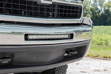Load image into Gallery viewer, Rough Country 70523 LED Light Bar Bumper Mounting Brackets for Select Chevrolet Silverado 1500, Chevrolet Silverado HD, Chevrolet Silverado HD