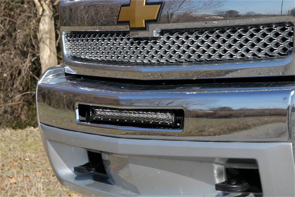 Rough Country 70523 LED Light Bar Bumper Mounting Brackets for Select Chevrolet Silverado 1500, Chevrolet Silverado HD, Chevrolet Silverado HD
