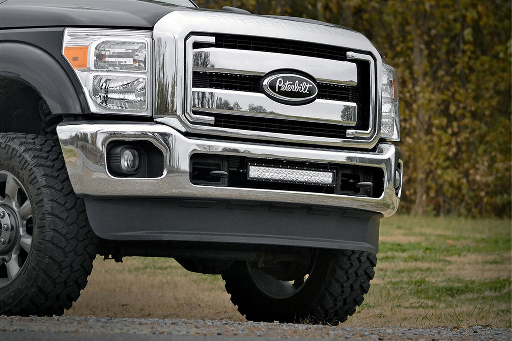 Rough Country 70524 LED Light Bar Bumper Mounting Brackets for Select Ford F-250 Super Duty, Ford F-350 Super Duty, Ford F-450 Super Duty
