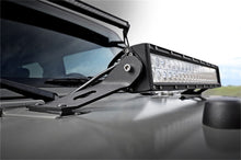 Load image into Gallery viewer, Rough Country 70533 LED Light Bar Hood Mounting Brackets for Select Jeep Wrangler, Jeep Wrangler JK