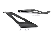 Load image into Gallery viewer, Rough Country 70513 LED Light Bar Windshield Mounting Brackets for Select Chevrolet Silverado 1500, GMC Sierra