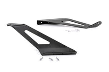 Load image into Gallery viewer, Rough Country 70513A LED Light Bar Windshield Mounting Brackets for Select Chevrolet Silverado HD, Chevrolet Silverado HD, GMC Sierra HD, GMC Sierra HD