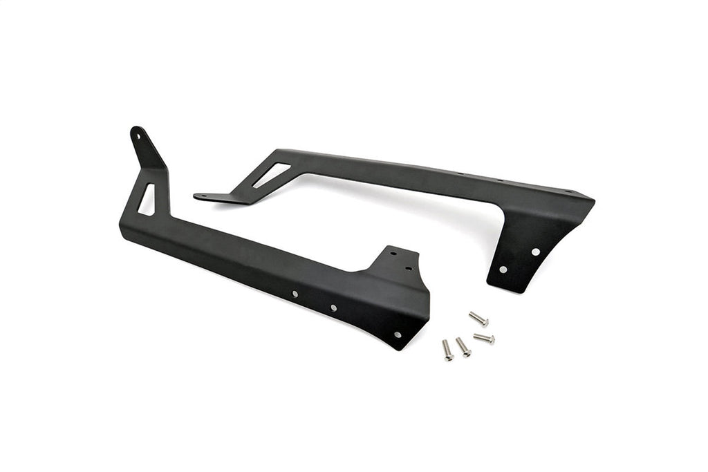 Rough Country 70504 LED Light Bar Windshield Mounting Brackets for Select Jeep Wrangler, Jeep Wrangler JK
