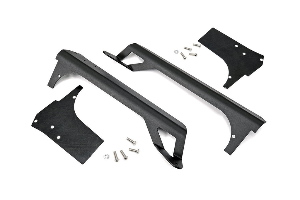 Rough Country 70503 LED Light Bar Windshield Mounting Brackets for Select Jeep TJ, Jeep Wrangler