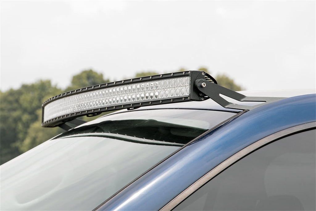 Rough Country 70538 LED Light Bar Windshield Mounting Brackets for Select Dodge Ram