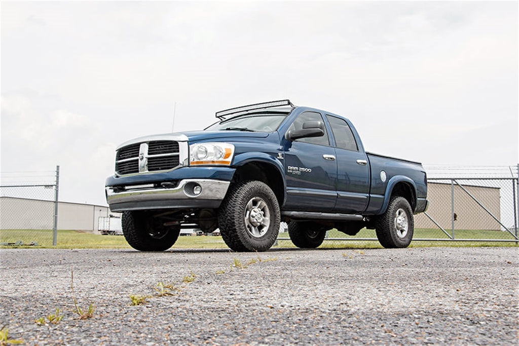 Rough Country 70538 LED Light Bar Windshield Mounting Brackets for Select Dodge Ram