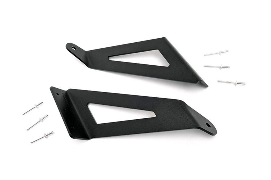 Rough Country 70516 LED Light Bar Windshield Mounting Brackets for Select Ford F-250, Ford F-250 Super Duty, Ford F-350 Super Duty