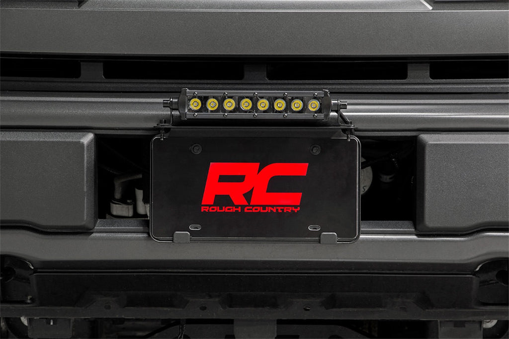 Rough Country 70183 Cree Black Series LED License Plate Mount Kit