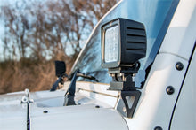 Load image into Gallery viewer, Rough Country 6004 LED Windshield Light Mounts for Select Jeep Wrangler, Jeep Wrangler JK