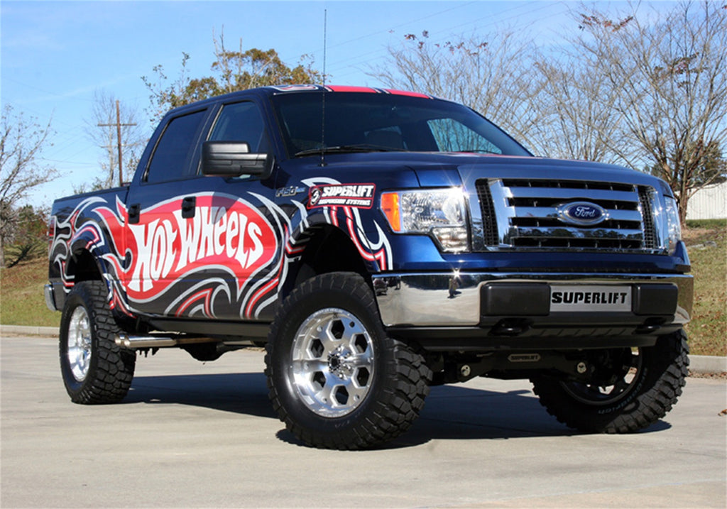 Superlift K178B 4.5in. Lift Kit-09-14 F-150 4WD-w/Bilstein Rear Shocks for Select Ford F-150