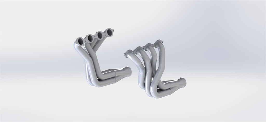 Kooks Custom Headers 29312600 2in. x 3in. Stainless Steel LT Swap Headers. 1967-69 Camaro; Firebird; Trans Am.
