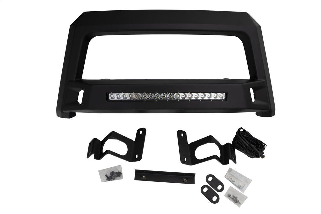 Lund 86521215 Revolution Bull Bar for Select Ford F-250 Super Duty, Ford F-350 Super Duty, Ford F-450 Super Duty, Ford F-550 Super Duty