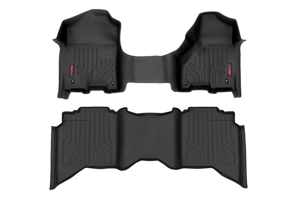Rough Country M-31313 Heavy Duty Floor Mats for Select Ram 1500, Ram Classic