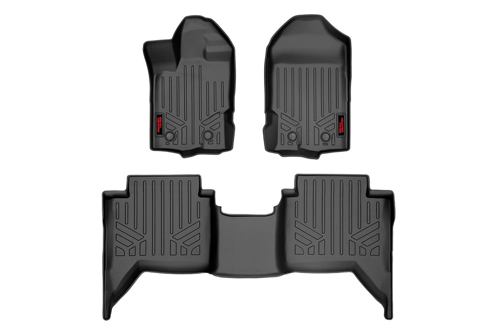 Rough Country M-51002 Heavy Duty Floor Mats for Select Ford Ranger