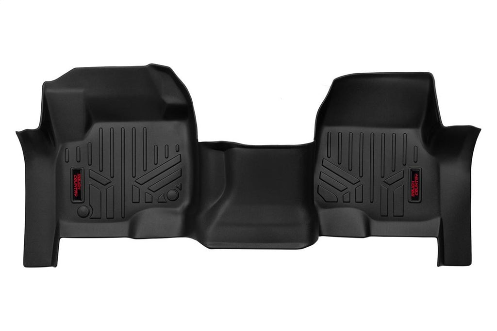 Rough Country M-5117 Heavy Duty Floor Mats for Select Ford F-250 Super Duty, Ford F-350 Super Duty, Ford F-450 Super Duty, Ford F-550 Super Duty