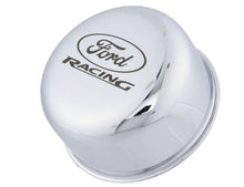 Load image into Gallery viewer, Ford Performance Parts M-6766-FRNVCH Chrome Breather Cap With Ford Racing Logo for Select Ford Mustang