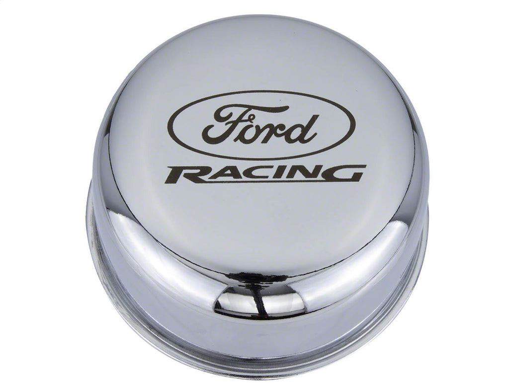 Ford Performance Parts M-6766-FRNVCH Chrome Breather Cap With Ford Racing Logo for Select Ford Mustang