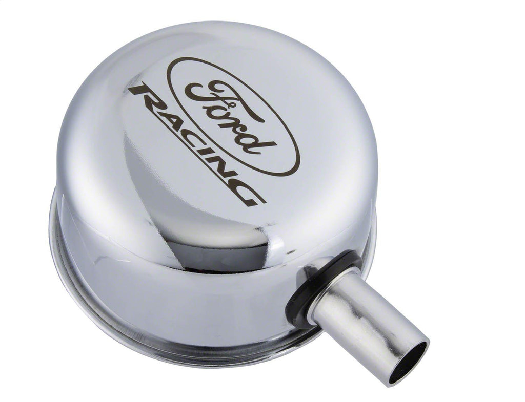 Ford Performance Parts M-6766-FRVCH Chrome Breather Cap With Ford Racing Logo for Select Ford Mustang