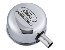 Load image into Gallery viewer, Ford Performance Parts M-6766-FRVCH Chrome Breather Cap With Ford Racing Logo for Select Ford Mustang
