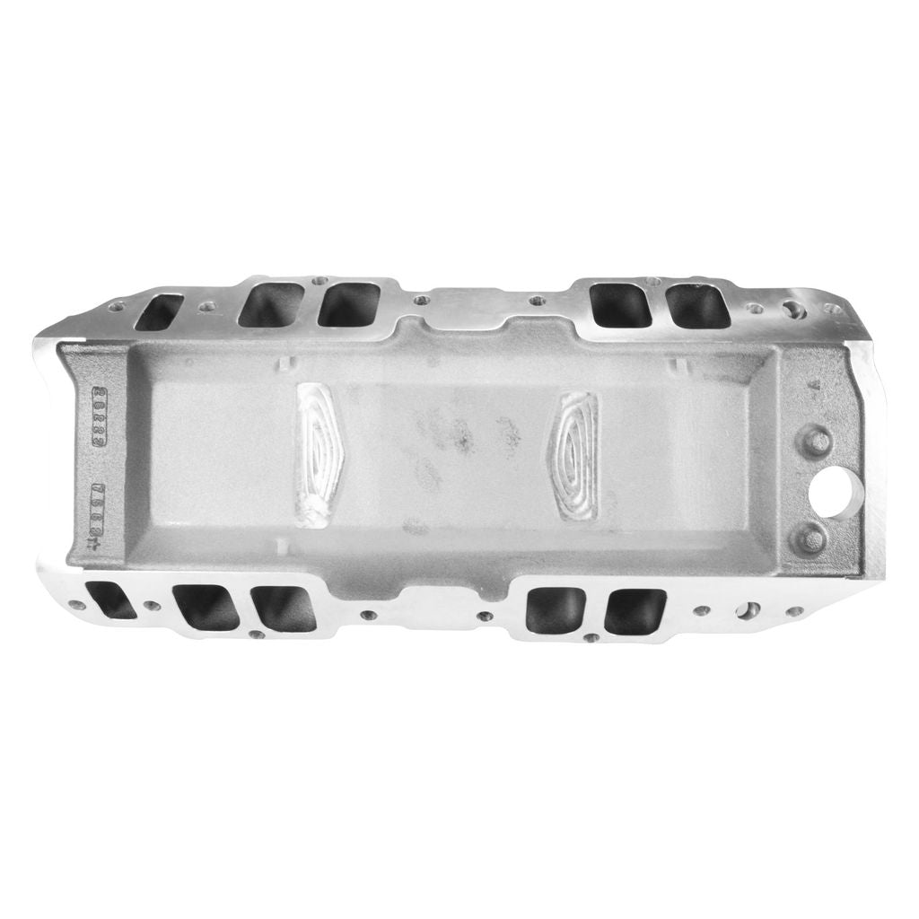 Edelbrock 7562-BP RPM Air-Gap Big Block Chevy 2-R Intake Manifold, Black Plasma Finish for Select Avanti II, Chevrolet Bel Air, Chevrolet Biscayne, Chevrolet Blazer, Chevrolet Brookwood, Chevrolet C10, Chevrolet C10 Pickup, Chevrolet C10 Suburban,