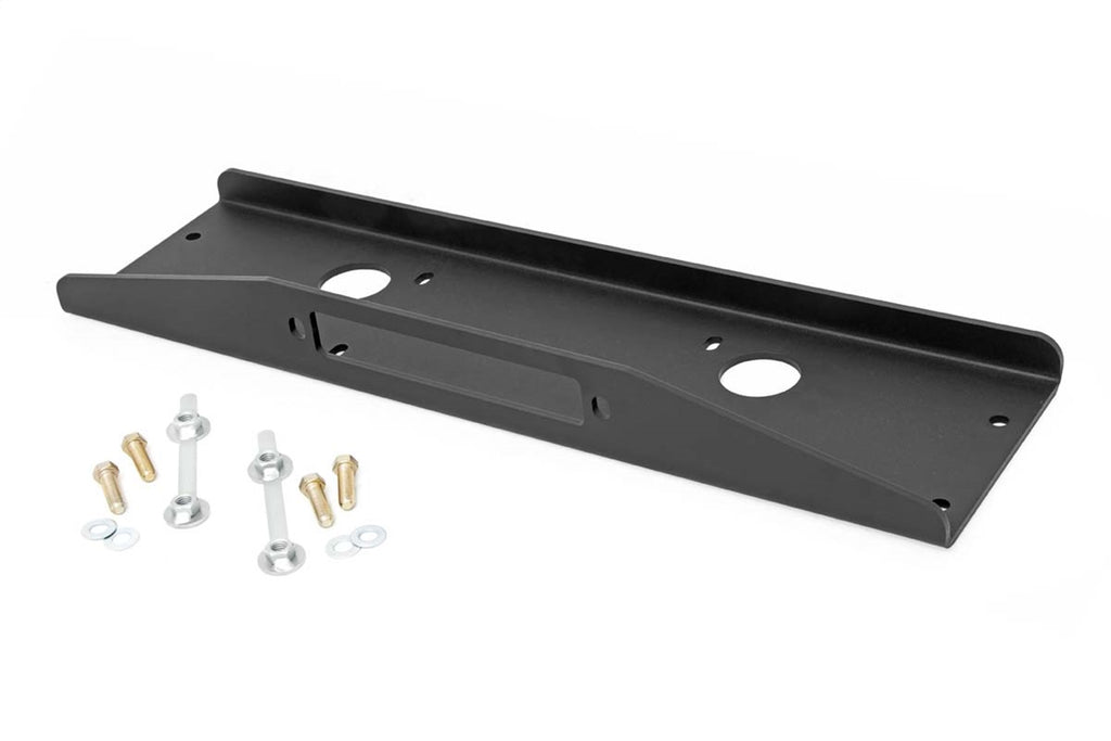 Rough Country 99001 Winch Mounting Plate for Select Mahindra ROXOR, Mahindra ROXOR A/T