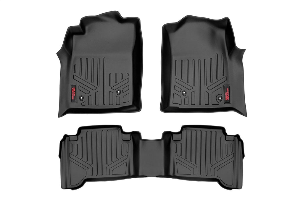 Rough Country M-75113 Heavy Duty Floor Mats for Select Toyota Tacoma