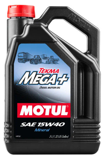 Motul 108641 Tekma Mega+ 15W40 Engine Oil - 5L