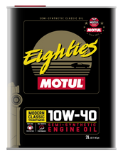 Load image into Gallery viewer, Motul 110619 Classic Eighties 10W40 Semi Synthetic Engine Oil - 2L