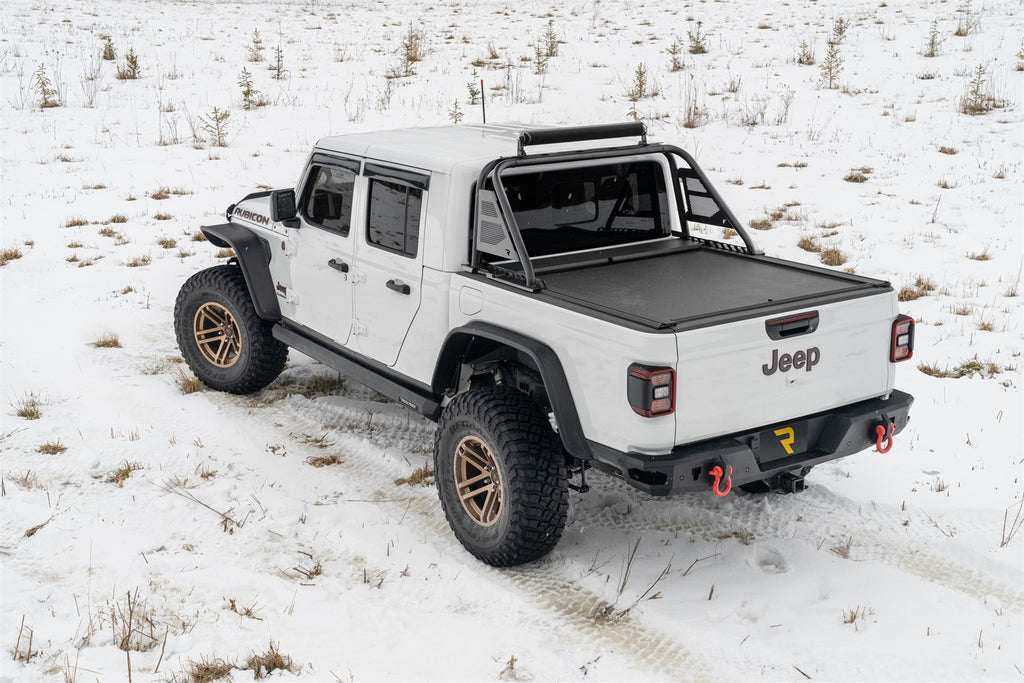 N-Fab J19BR-RLT ARC Sports Bar 20-24 Jp Gladiator TX Blk RllNLck/Rged Rdge Armis Bed Cover Only for Select Jeep Gladiator