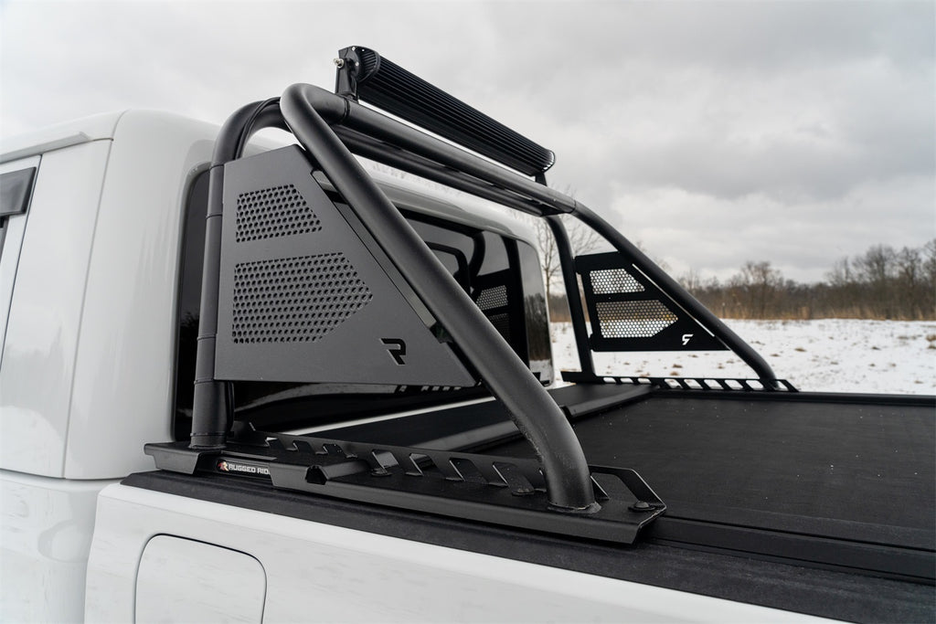 N-Fab J19BR-RLT ARC Sports Bar 20-24 Jp Gladiator TX Blk RllNLck/Rged Rdge Armis Bed Cover Only for Select Jeep Gladiator