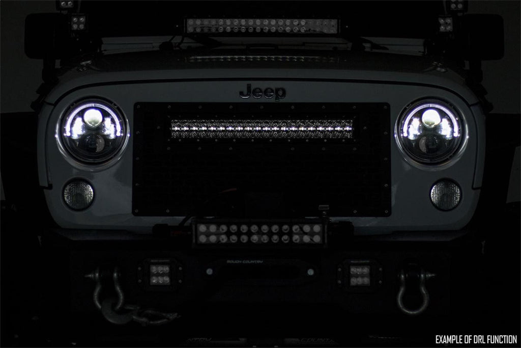 Rough Country 70193BDA Mesh Grille w/LED for Select Ford F-150