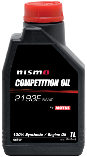Motul 104253 Nismo Competition 2193E 5W40 Synthetic Engine Oil - 1L