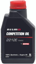 Load image into Gallery viewer, Motul 102500 Nismo Competition 2212E 15W50 Synthetic Engine Oil - 1L