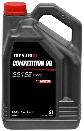 Motul 102501 Nismo Competition 2212E 15W50 Synthetic Engine Oil - 5L