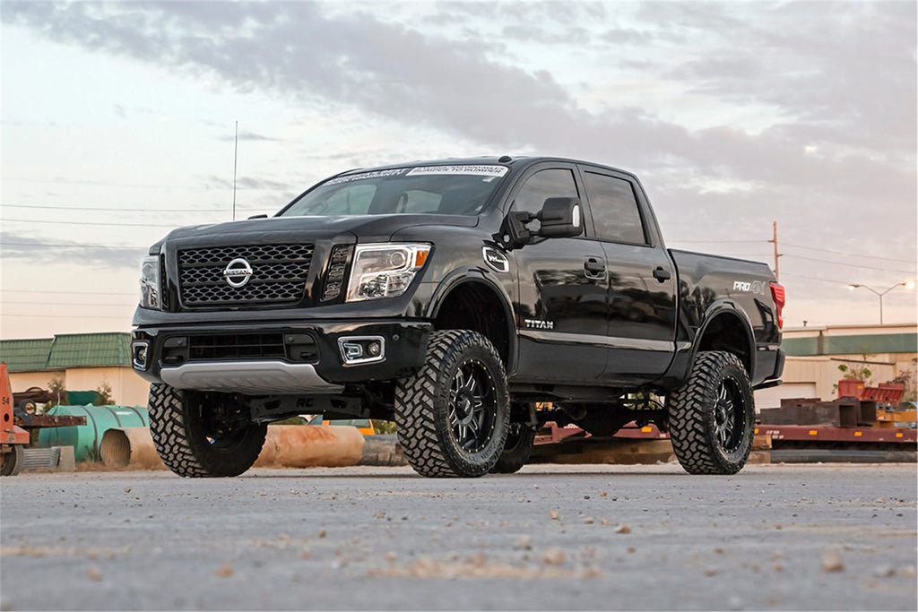 Rough Country 87820A Suspension Lift Kit w/Shock for Select Nissan TITAN
