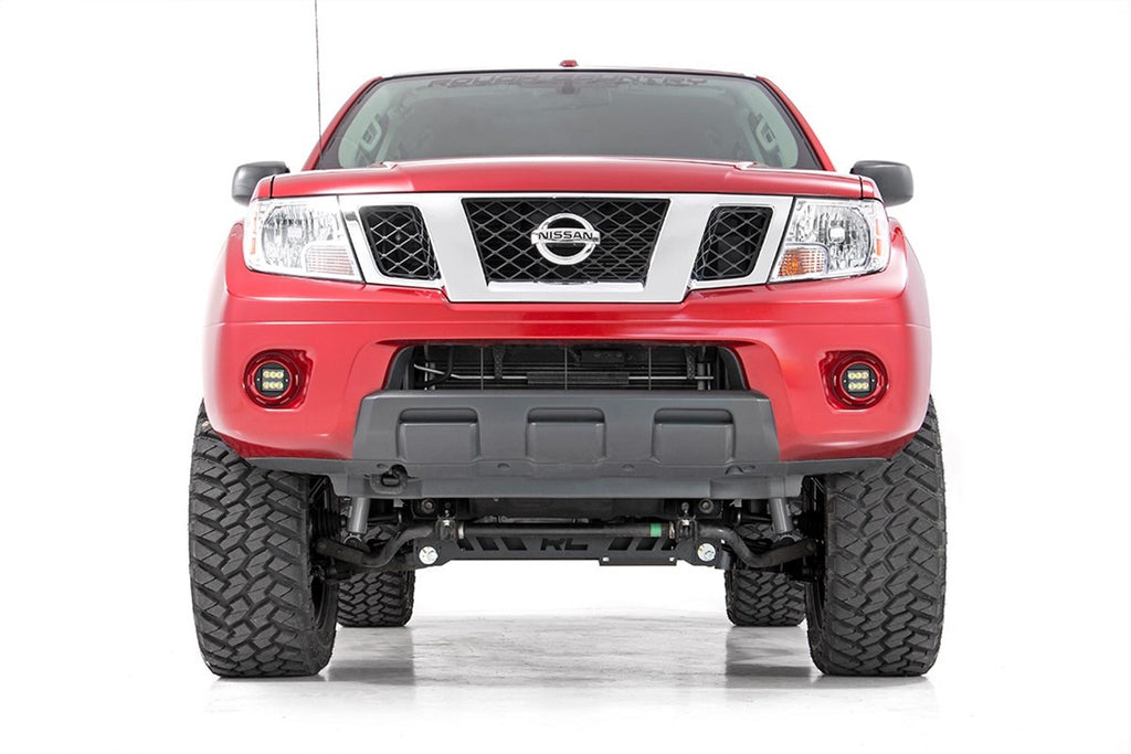 Rough Country 71023 Black Series LED Fog Light Kit for Select Nissan Frontier