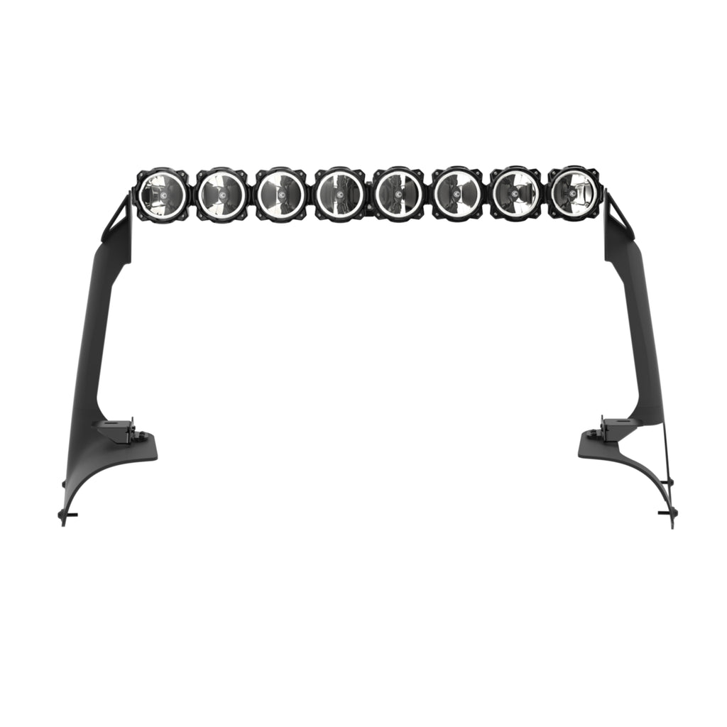 KC HiLiTES 91340 Pro6 Gravity LED 50" 8-Lt Ovrhd Cmbo Sys - 21-25 Jeep Wrangler (Hybrid ONLY) for Select Jeep Wrangler